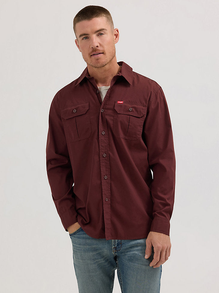 Men's Relaxed Fit Stretch Shirt