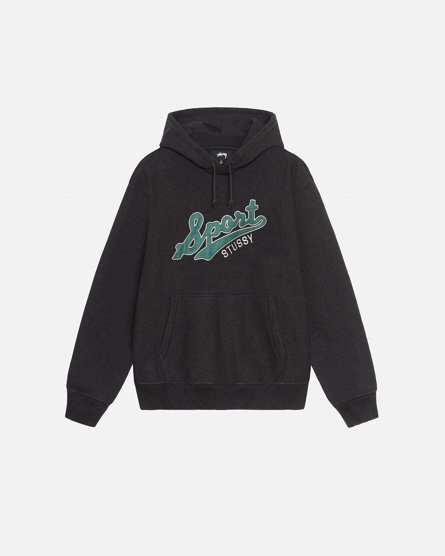 SATIN PATCH HOODIE