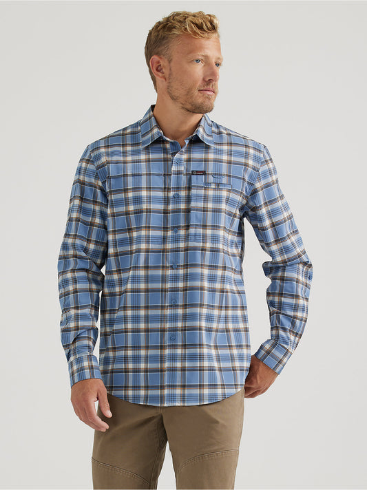 ATG Men's Hike To Fish Plaid Shirt