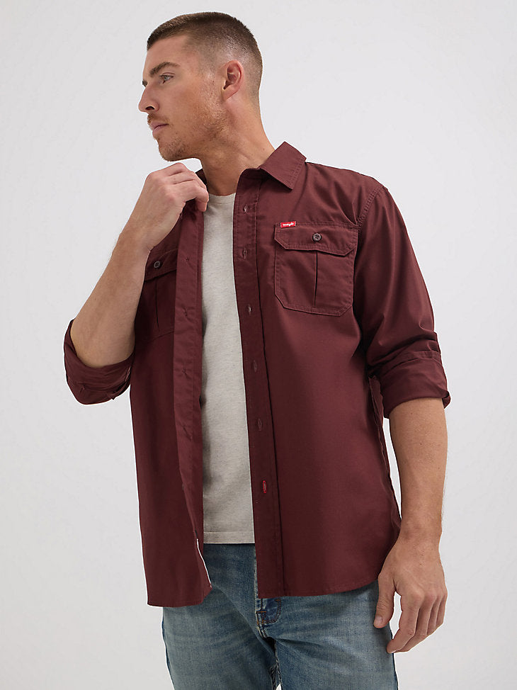 Men's Relaxed Fit Stretch Shirt