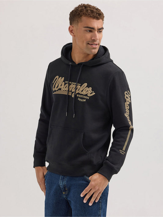 Men's Logo Arm Hit Pullover Hoodie