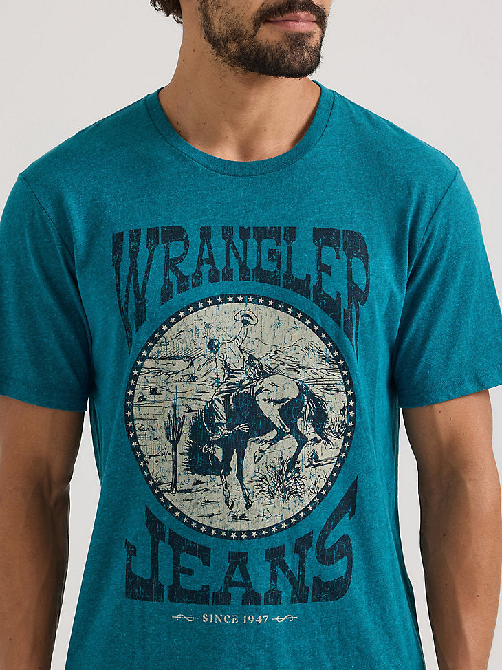 Men's Bucking Horse Graphic T-Shirt