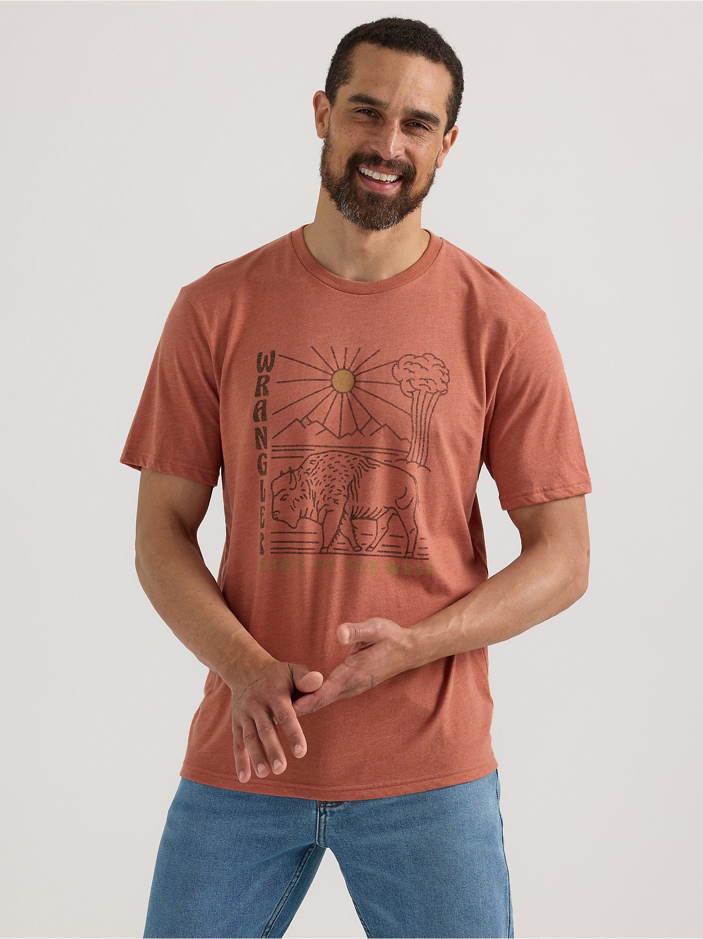 Men's Bison Graphic T-Shirt