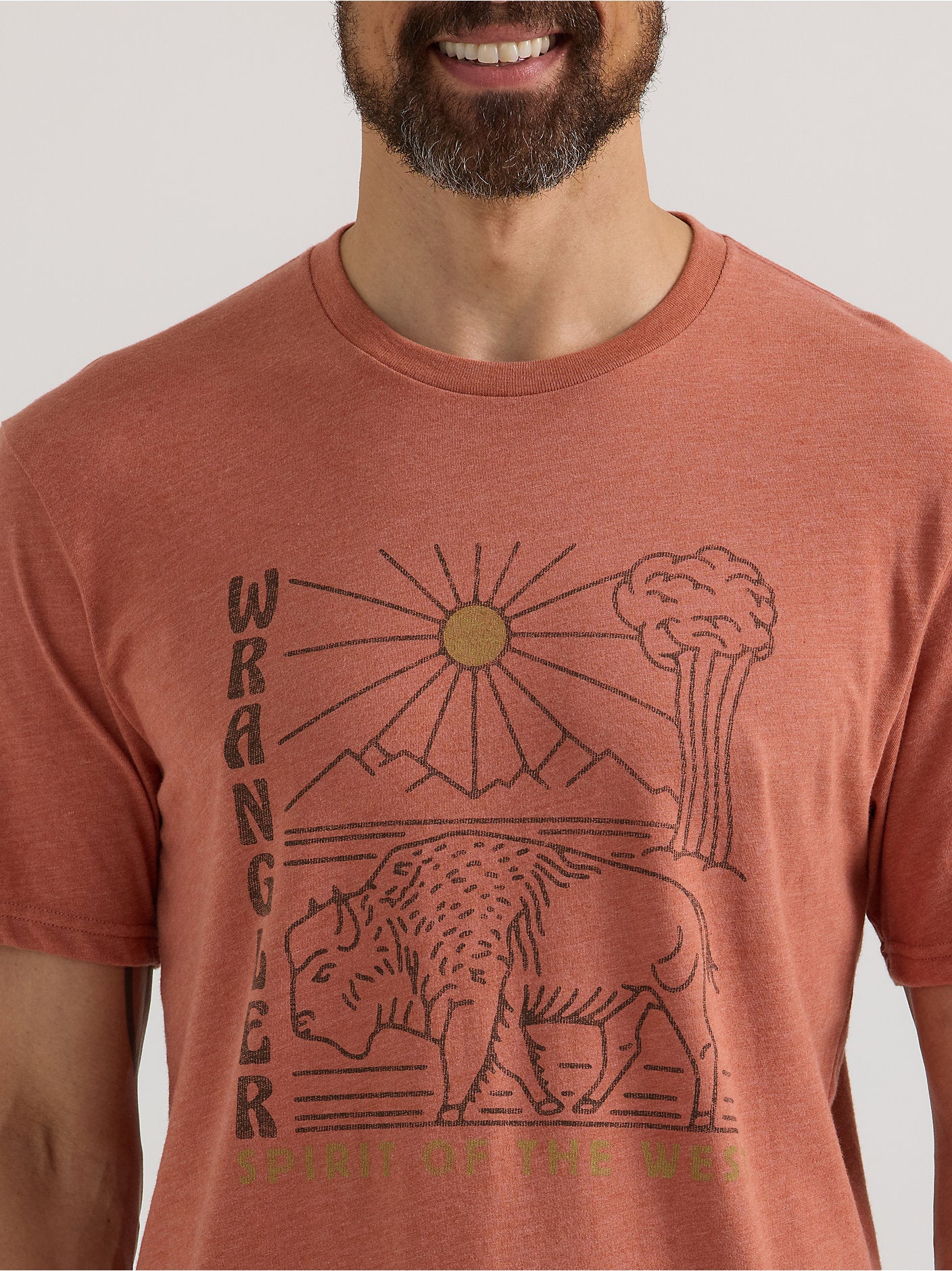 Men's Bison Graphic T-Shirt