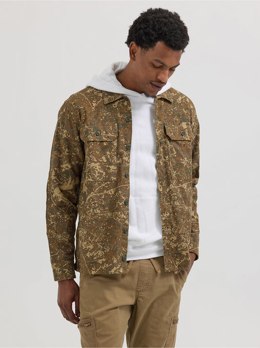 Men's Utility Camo Overshirt