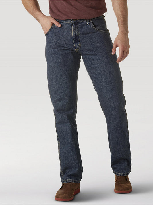 Rugged Wear Relaxed Fit Mid Rise Jean