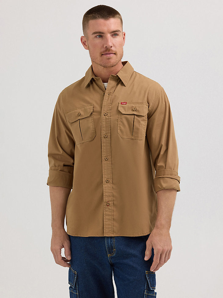 Men's Relaxed Fit Stretch Shirt