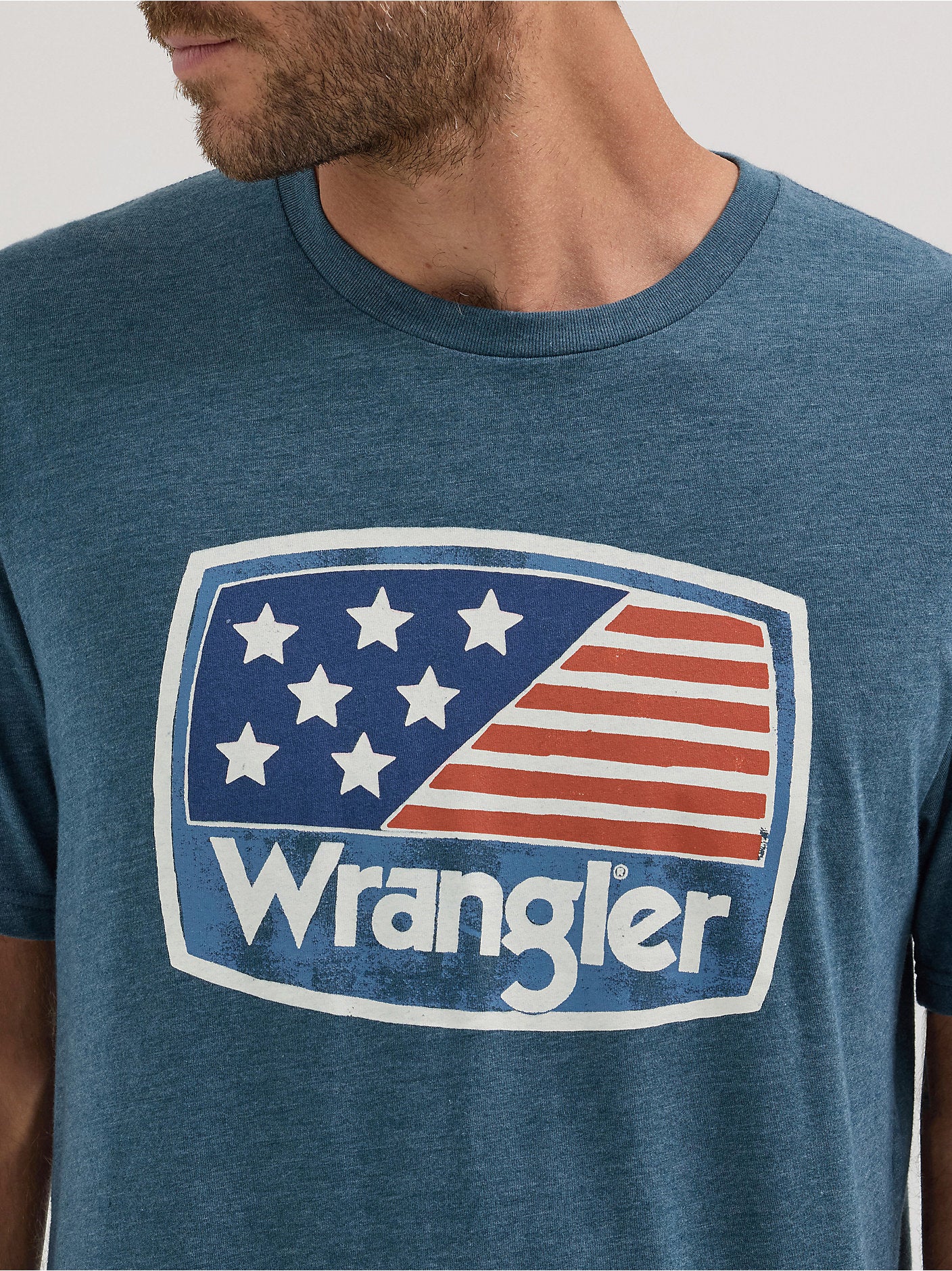 Men's American Flag Logo T-Shirt